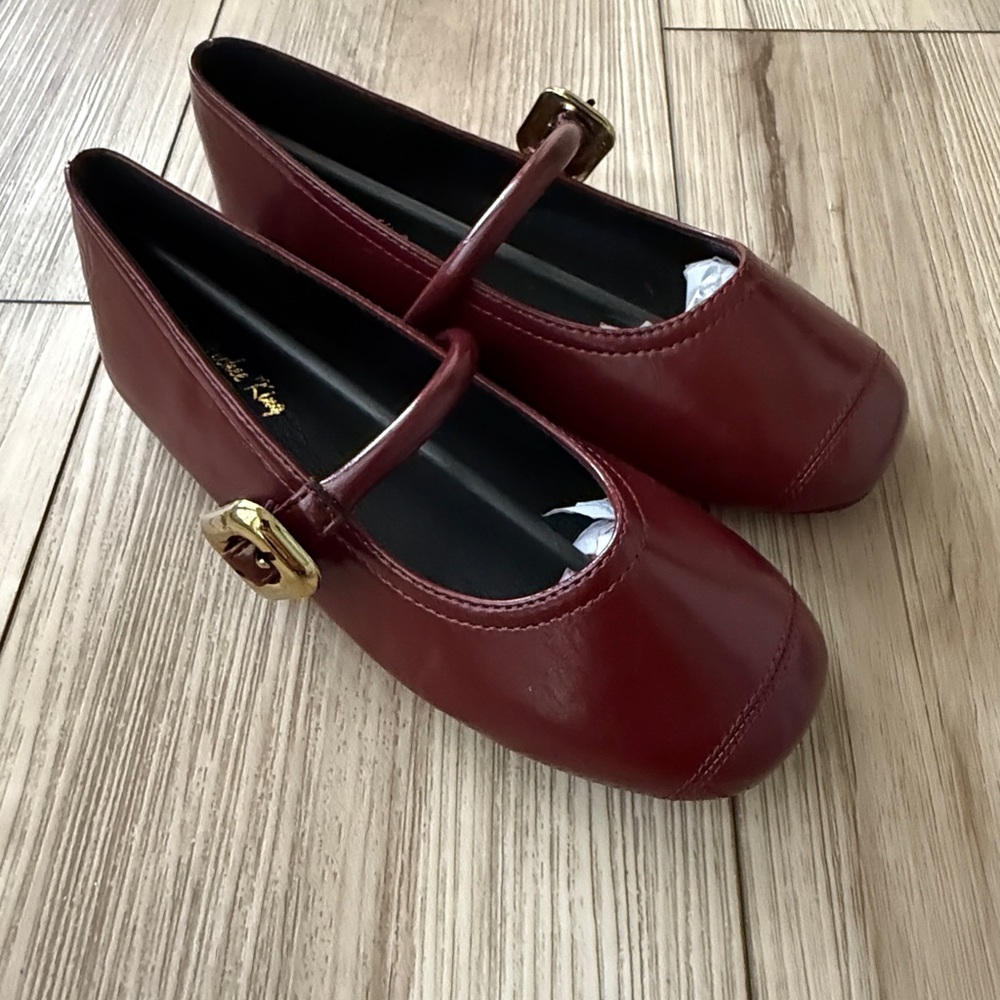 Girl Red Mary Jane Shoes